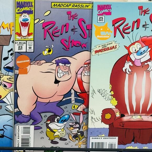 The Ren & Stimpy Show 7-8 17-21 23 25 28 Lot Marvel - Picture 6 of 7